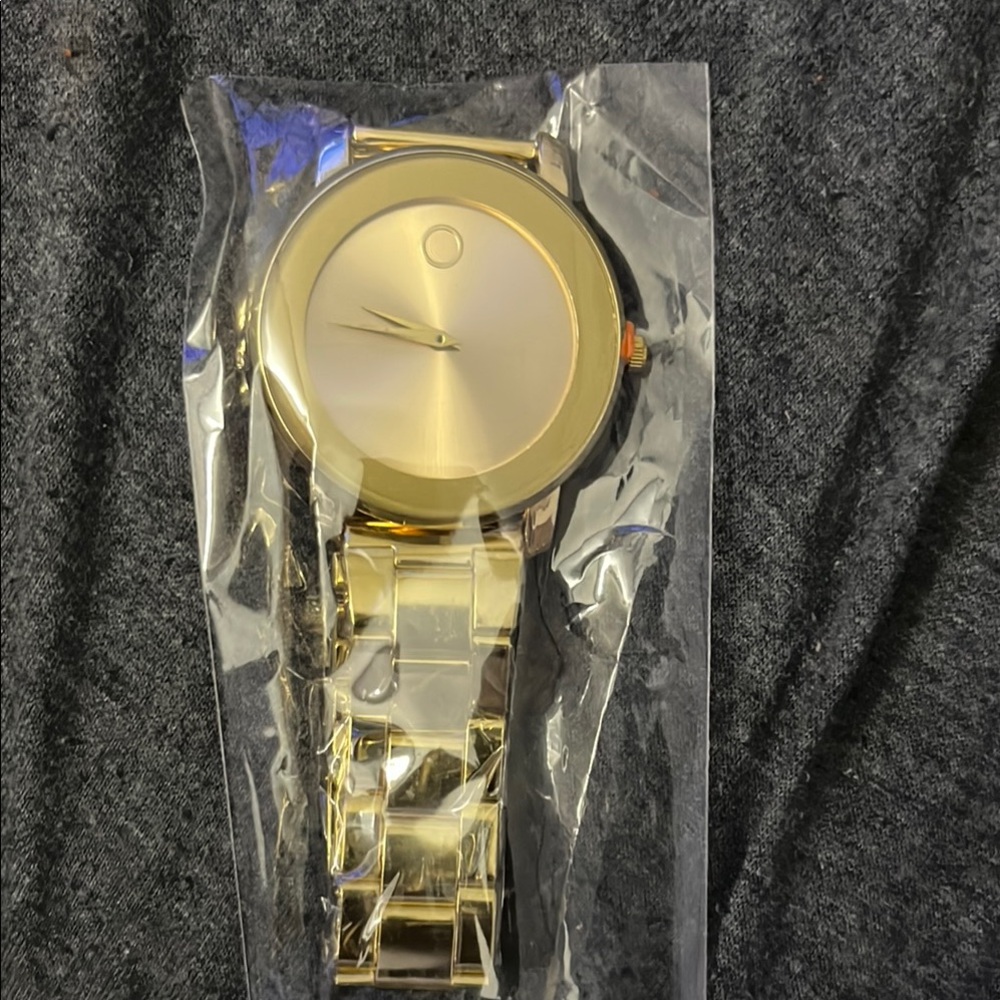 Movado Impression Gold Watch